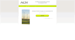 Desktop Screenshot of acnenergy.es